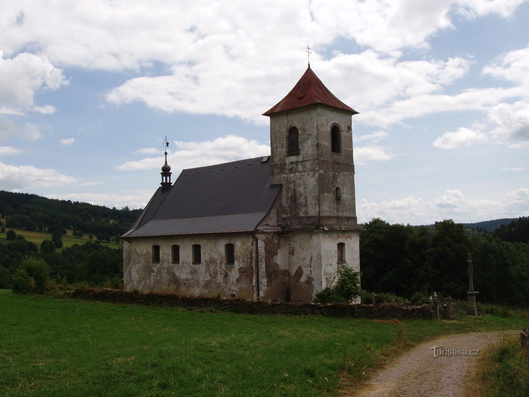 Vrchní Orlice - kirken St. Jan Nepomucký