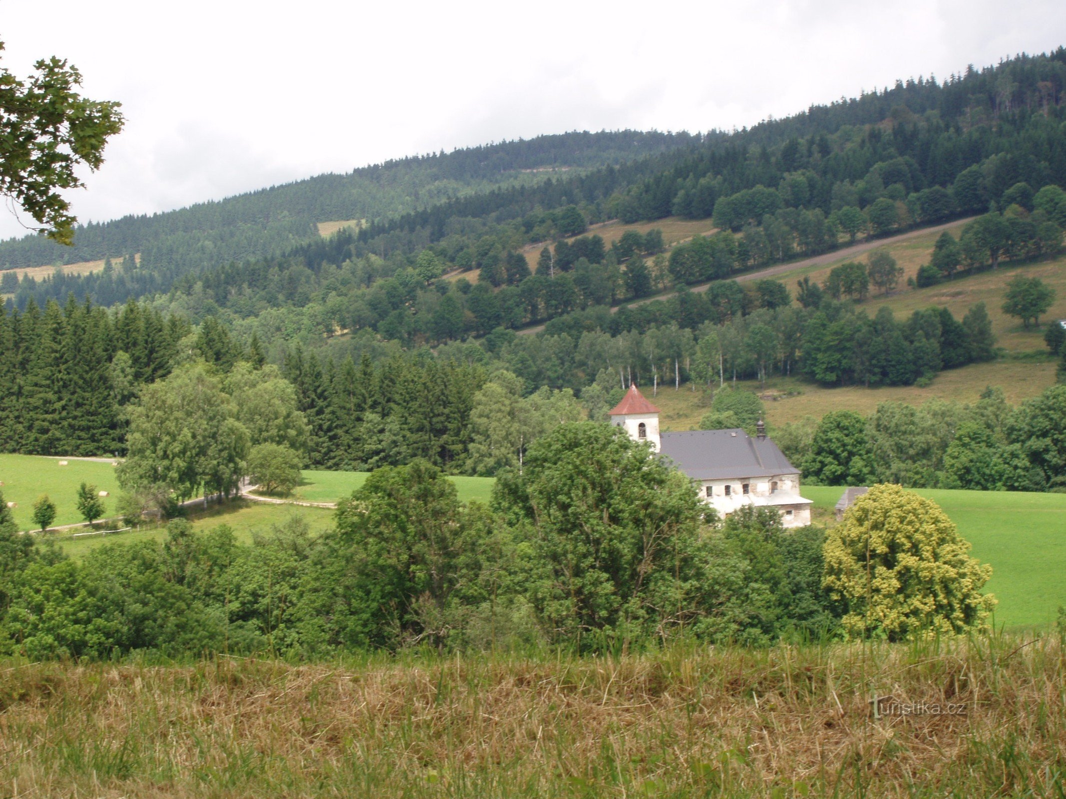 Vrchní Orlice - cerkev sv. Jan Nepomucký