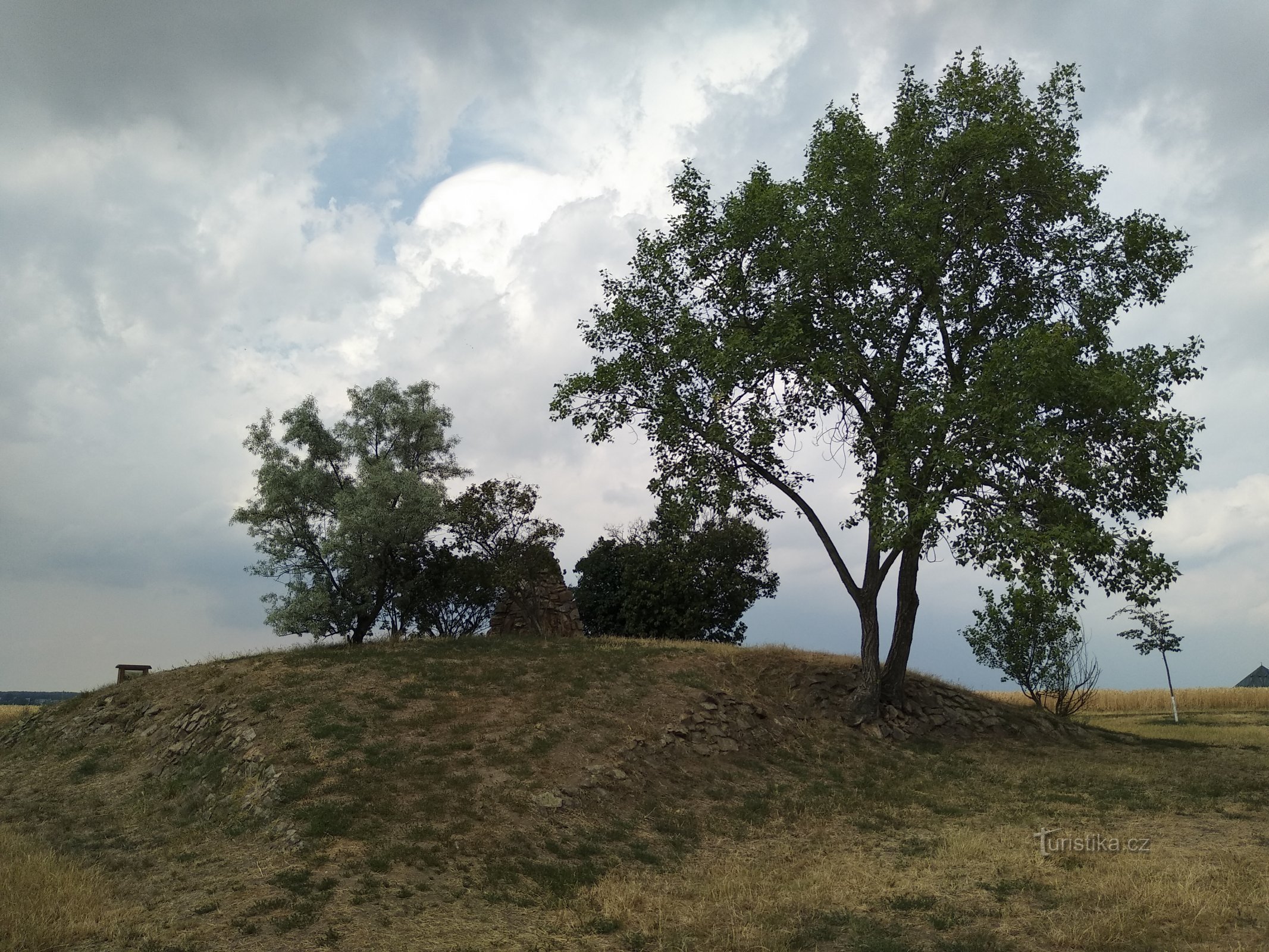 o topo da Montanha Branca no verão