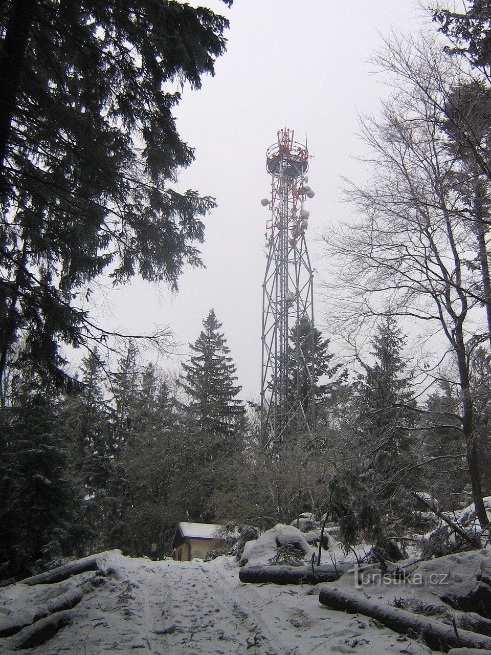 O topo do Monte Kohout