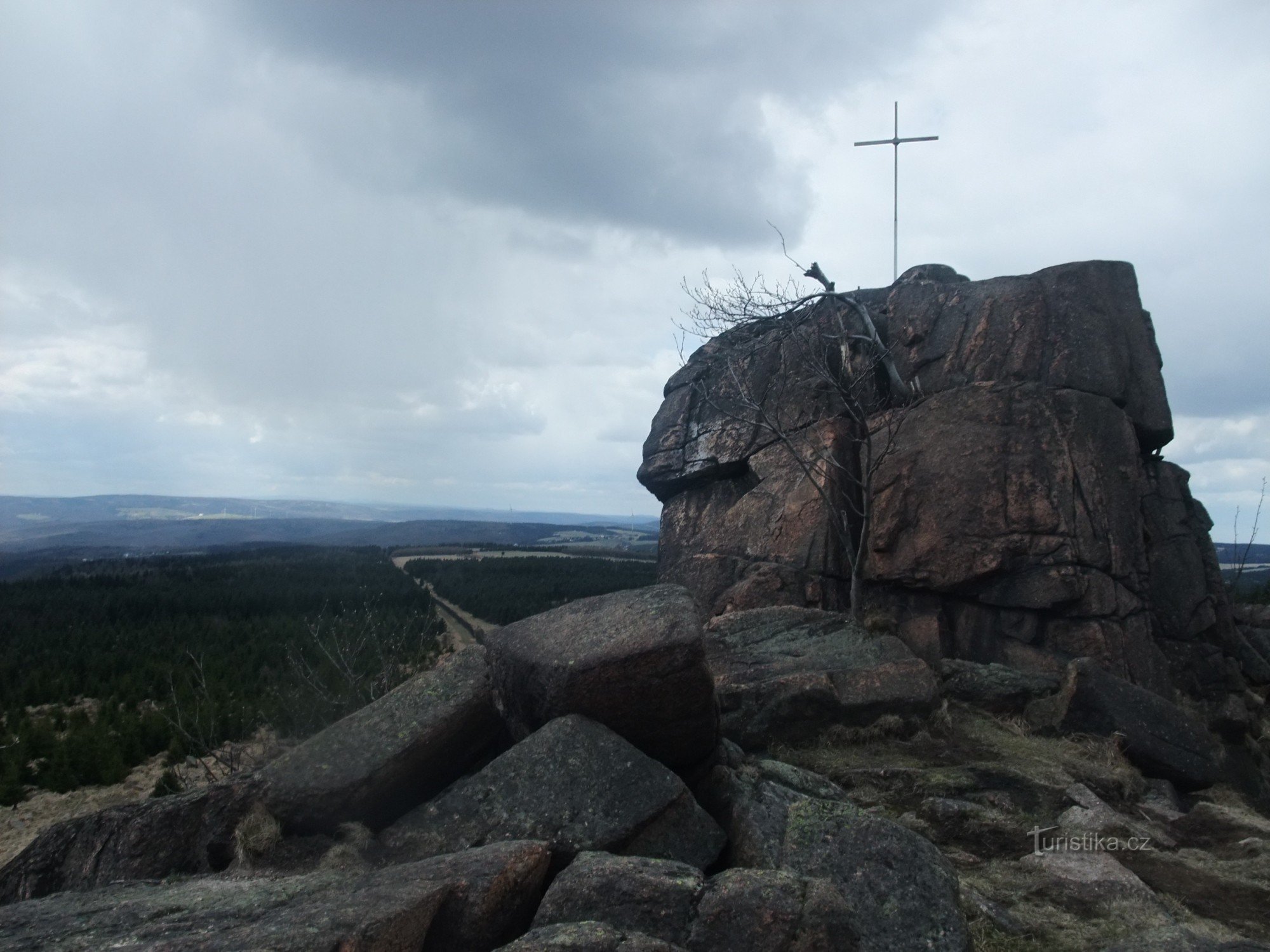 The peak of Loučná