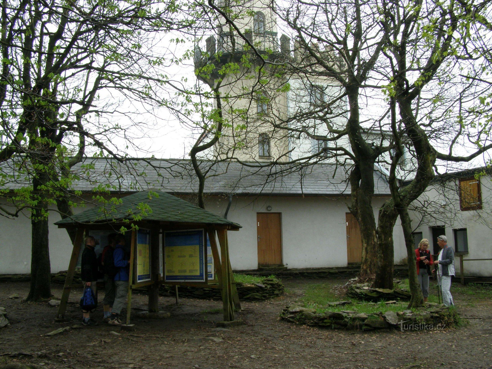 la cima di Milešovka