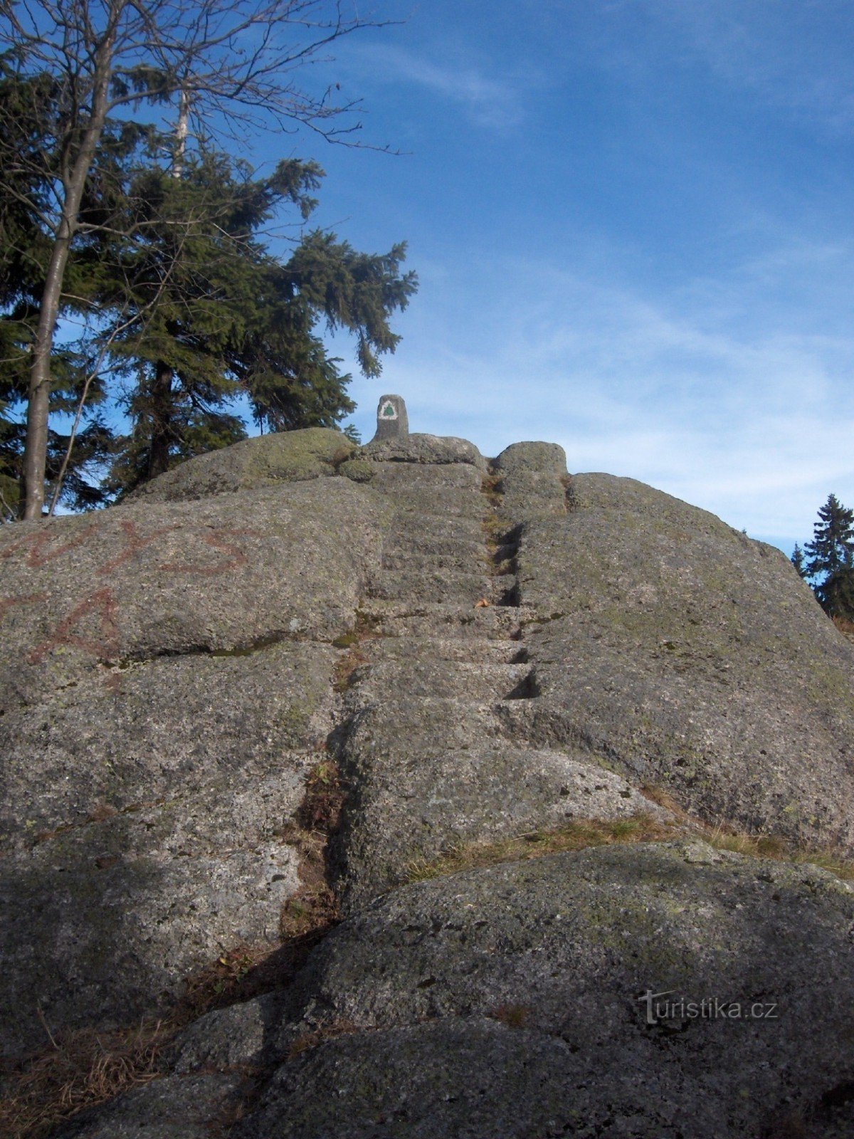 peak of Špičák