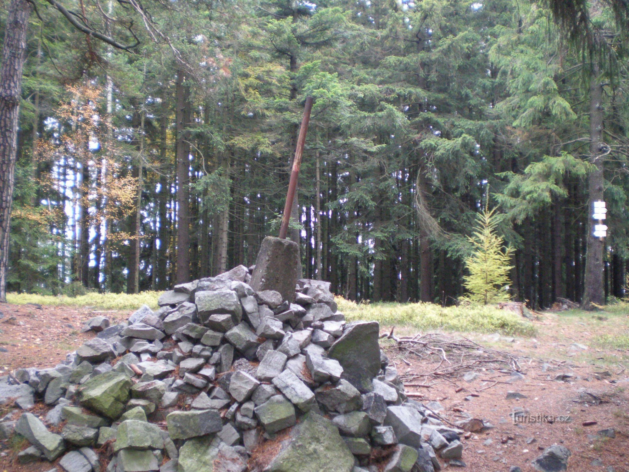 Třemošná peak (779m)