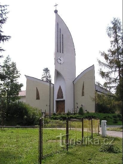 Vřesina: Vřesina - église