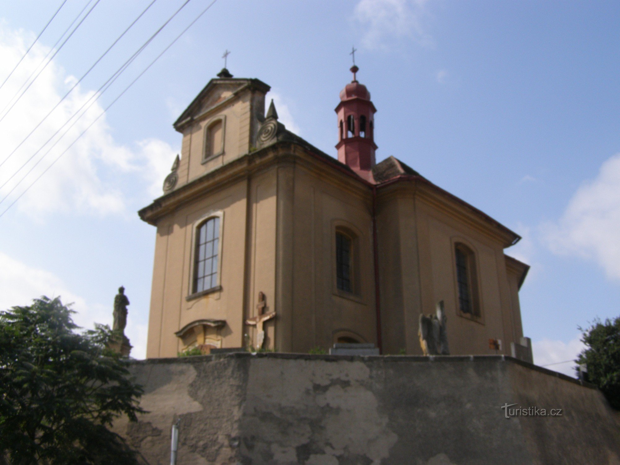 Vrsce - iglesia de St. Lorenzo