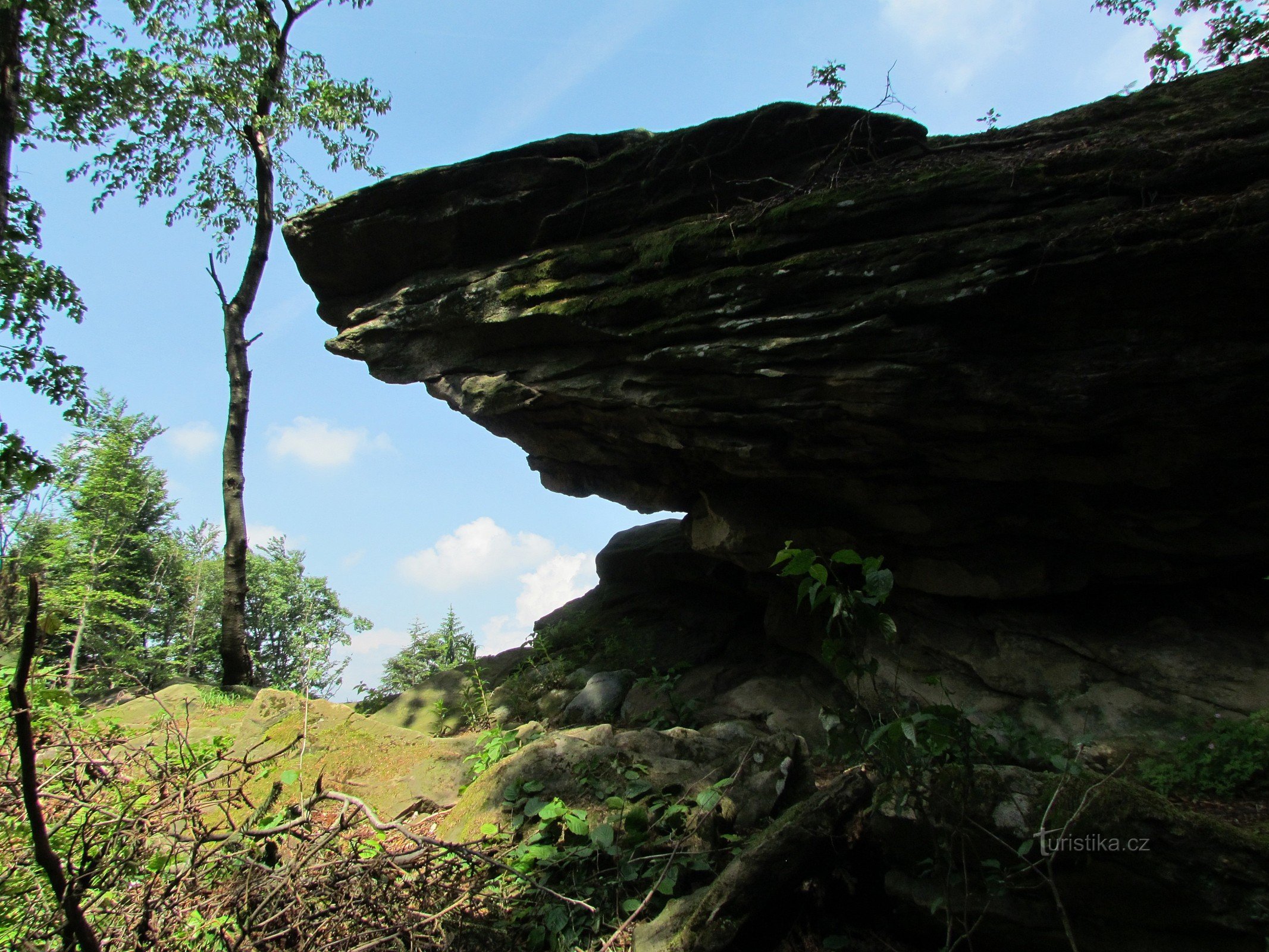 Knisternde Felsen - heute