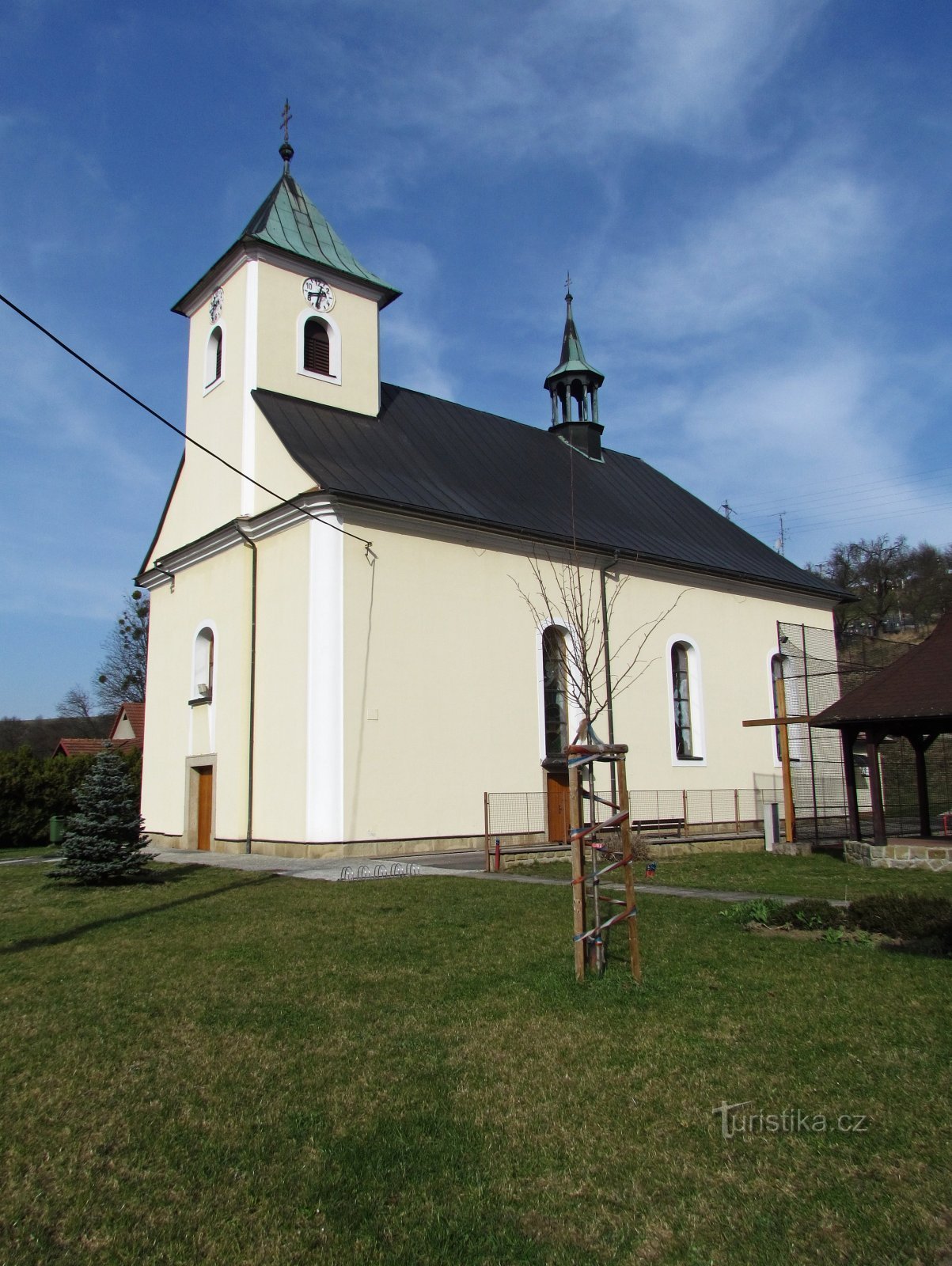 Všemina - Kirche des Hl. Johannes von Nepomuck