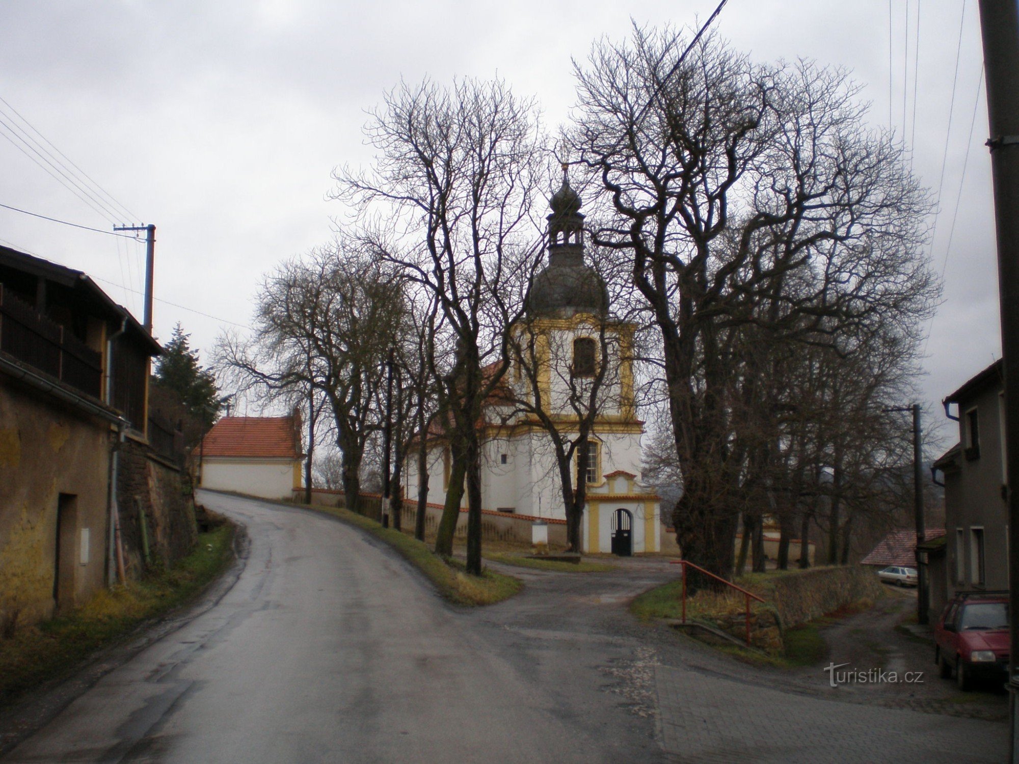 Všeradice - kościół św. Bartłomiej