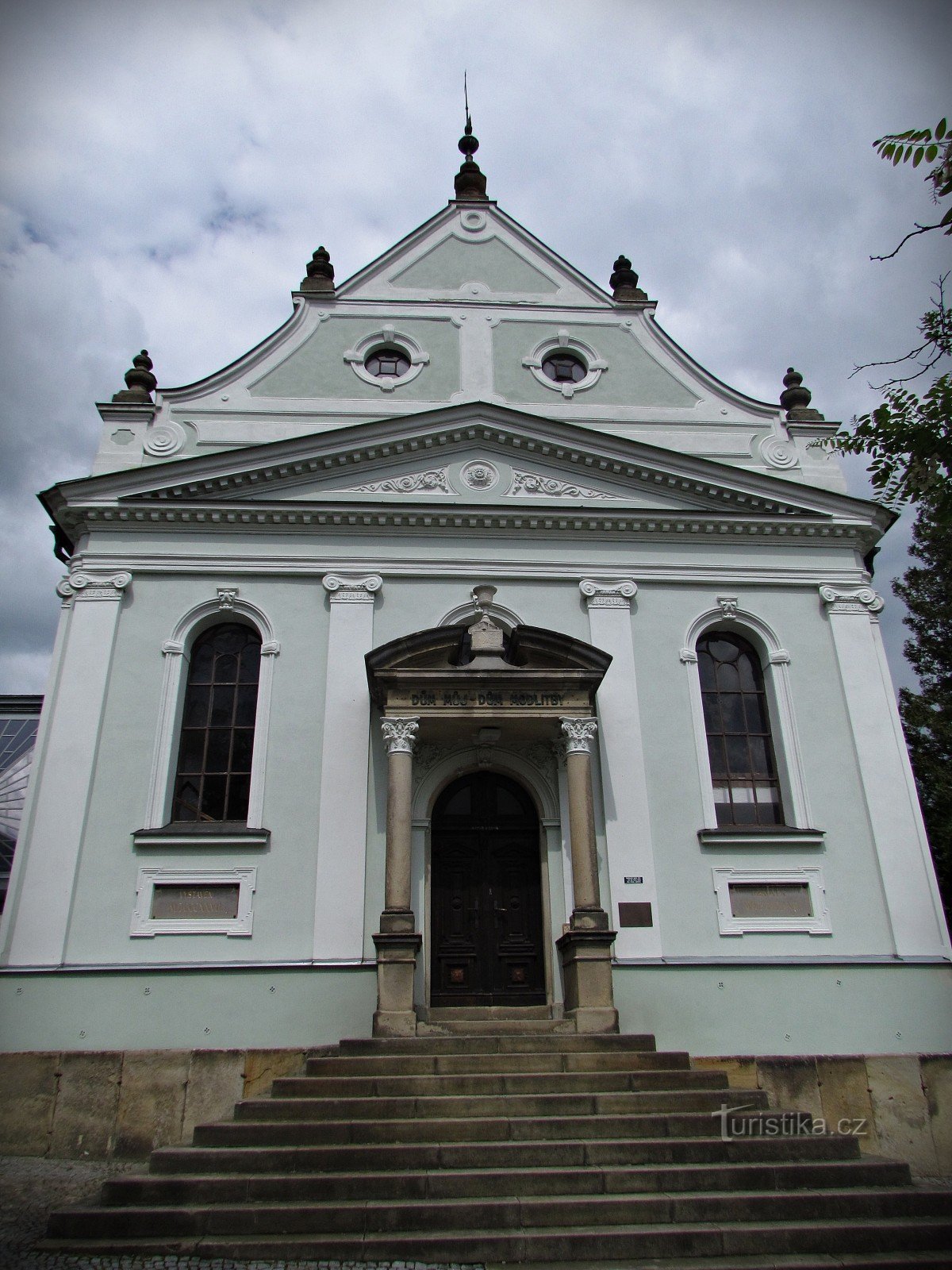 Vsetín - 上会衆の福音派教会 (Helvetic)