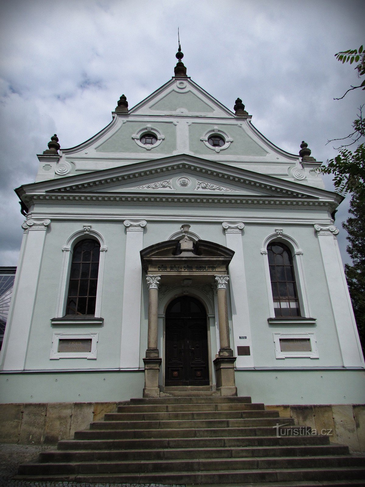 Vsetín - iglesia evangélica de la Alta Congregación (Helvética)