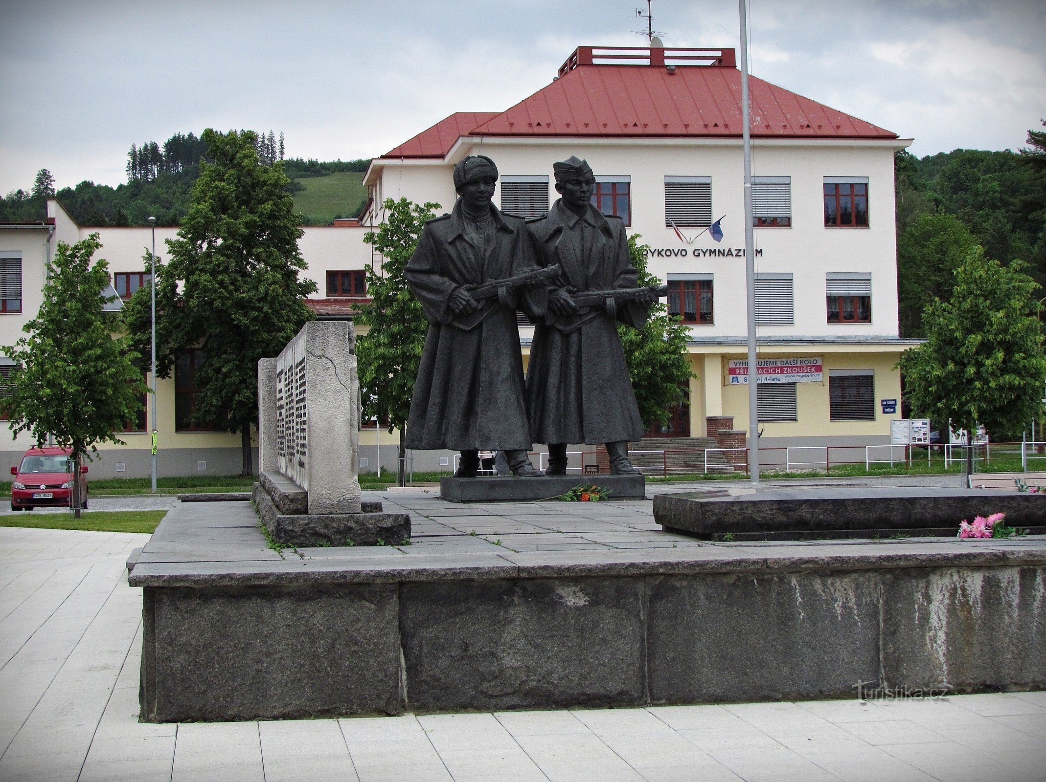 Vsetín - Spomenik osvoboditve