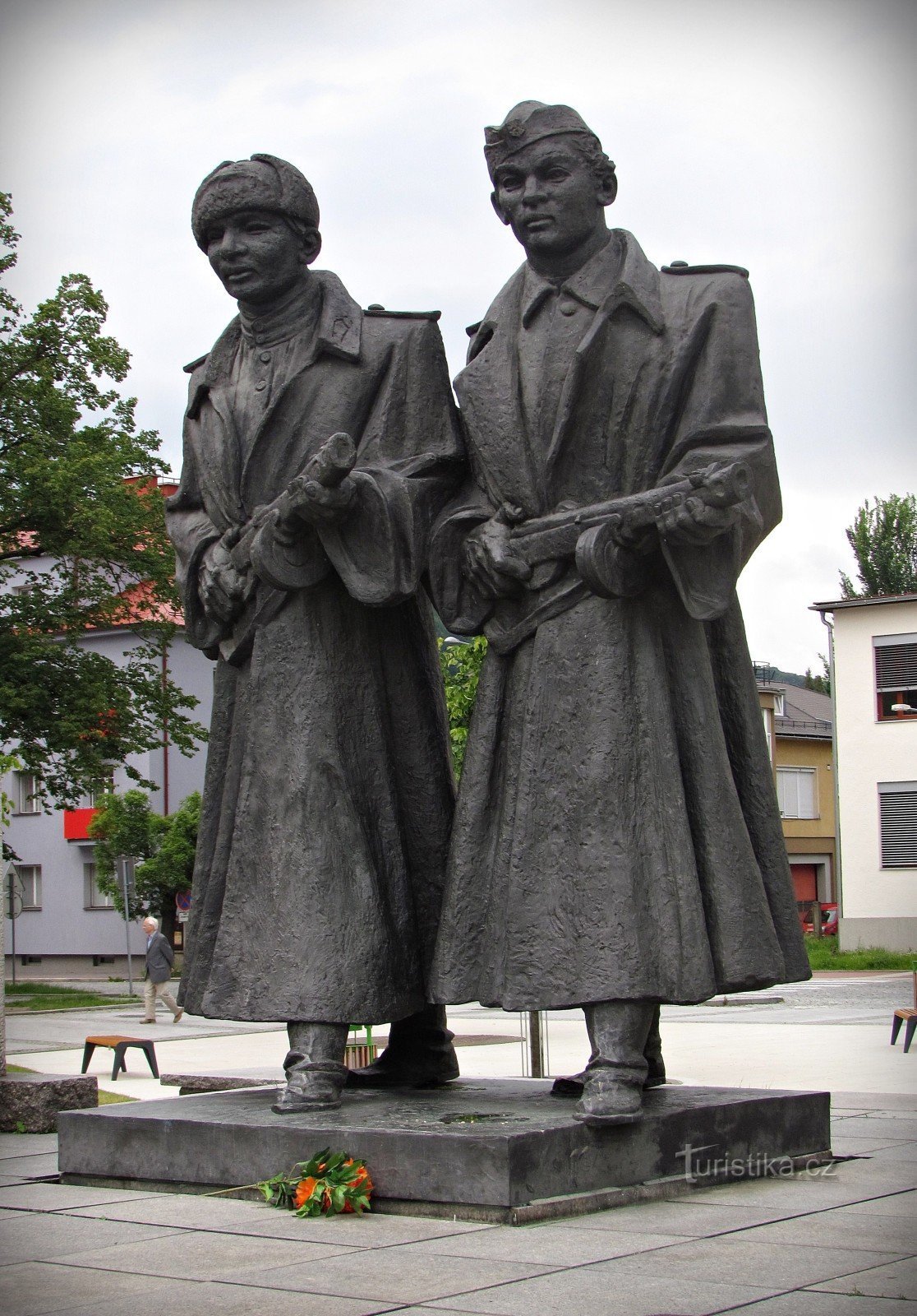 Vsetín - Monumento alla Liberazione
