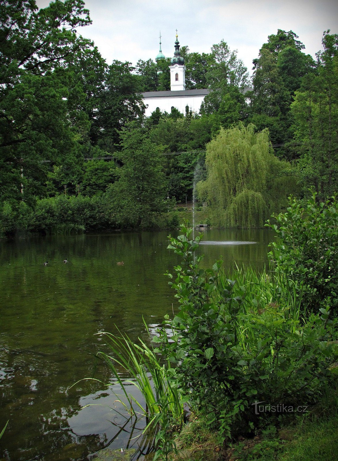 Vsetín - Giardino del maniero