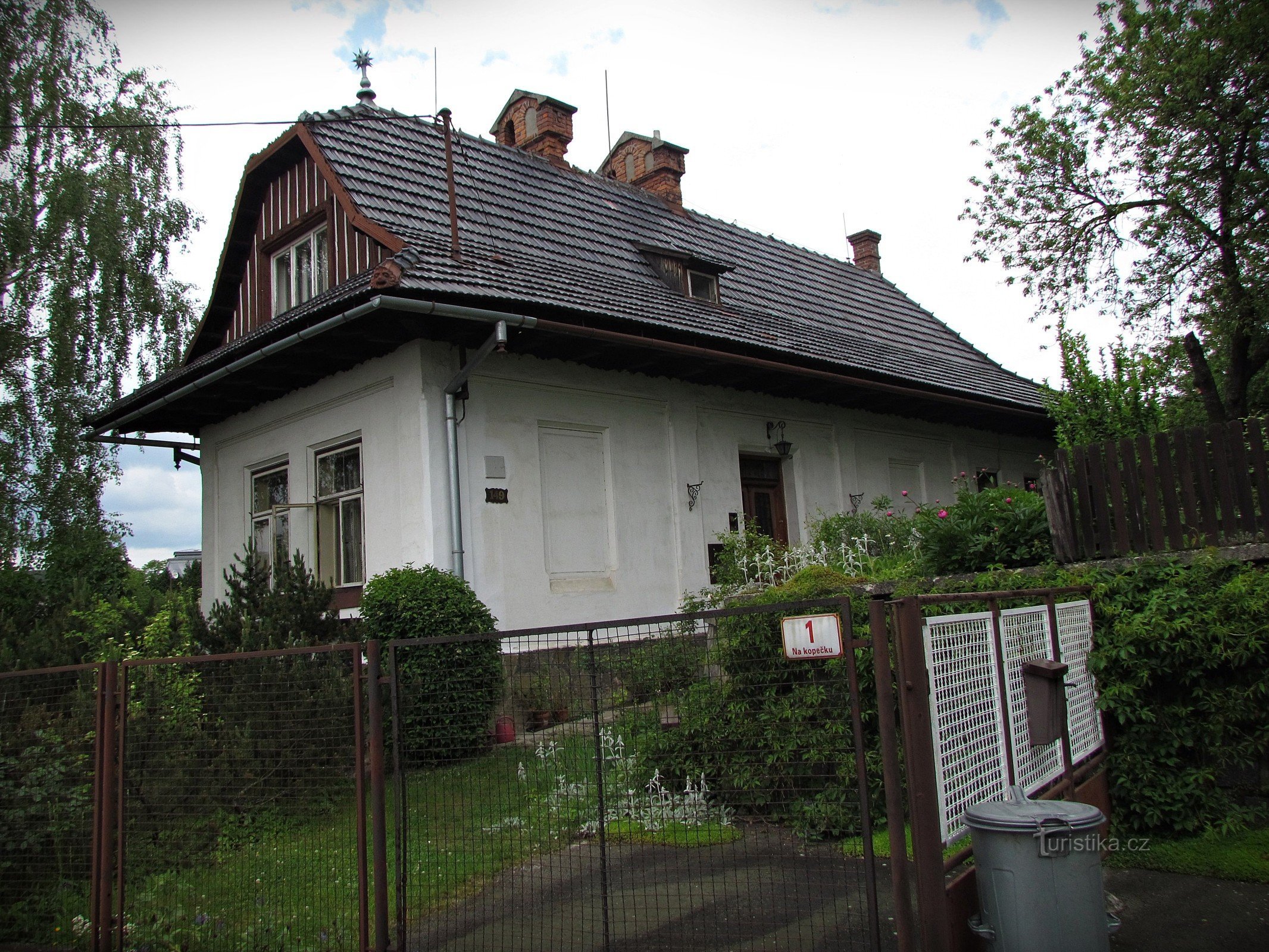 Vsetín - Bezienswaardigheden in Palackého-straat