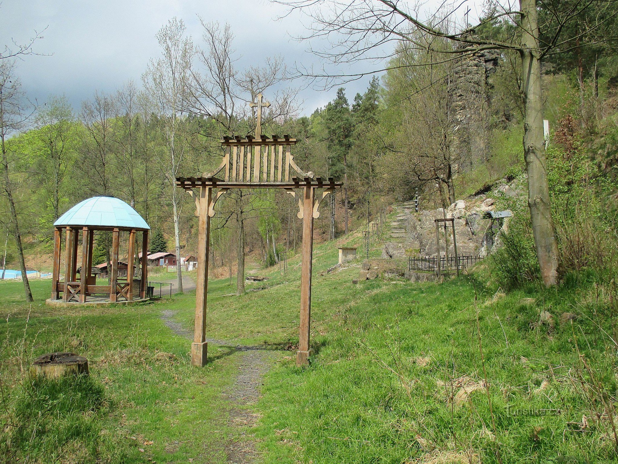 Entrance to the premises