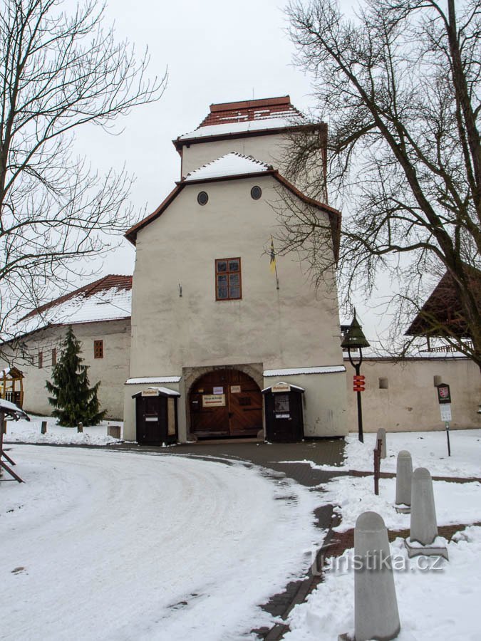 Toegang tot het kasteel