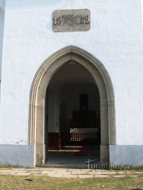 Eingang zur Kapelle