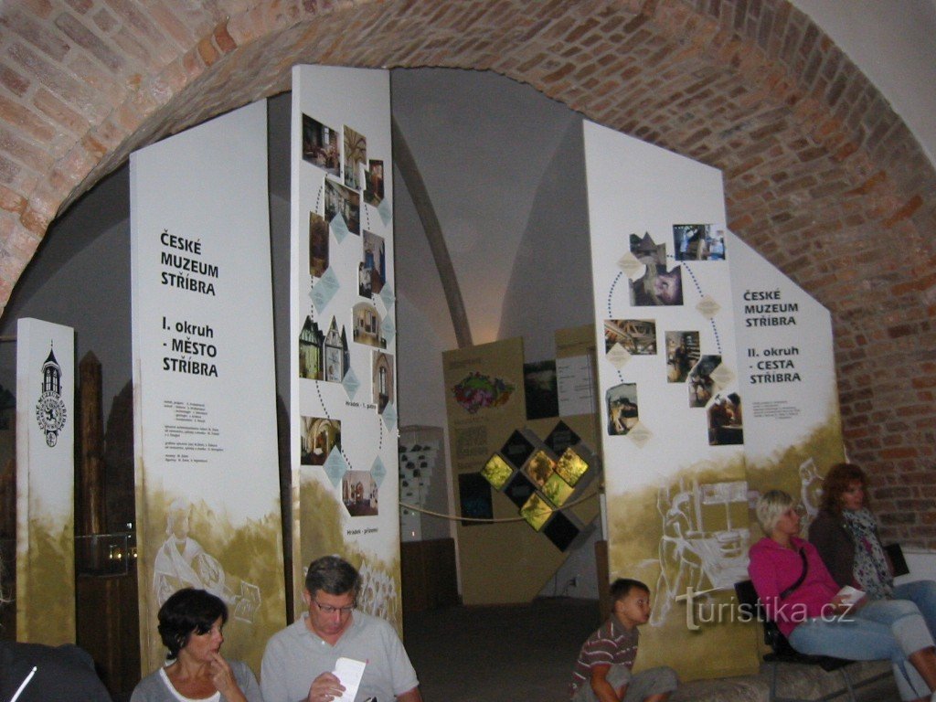 Ingång till Hrádek Silver Museum