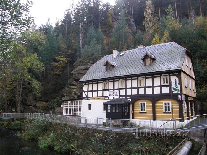 Eingang zur stillen Schlucht