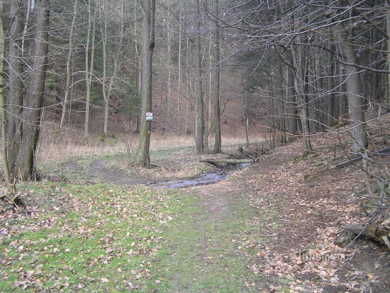 Entrance to the valley from Ústí nad Orlicí