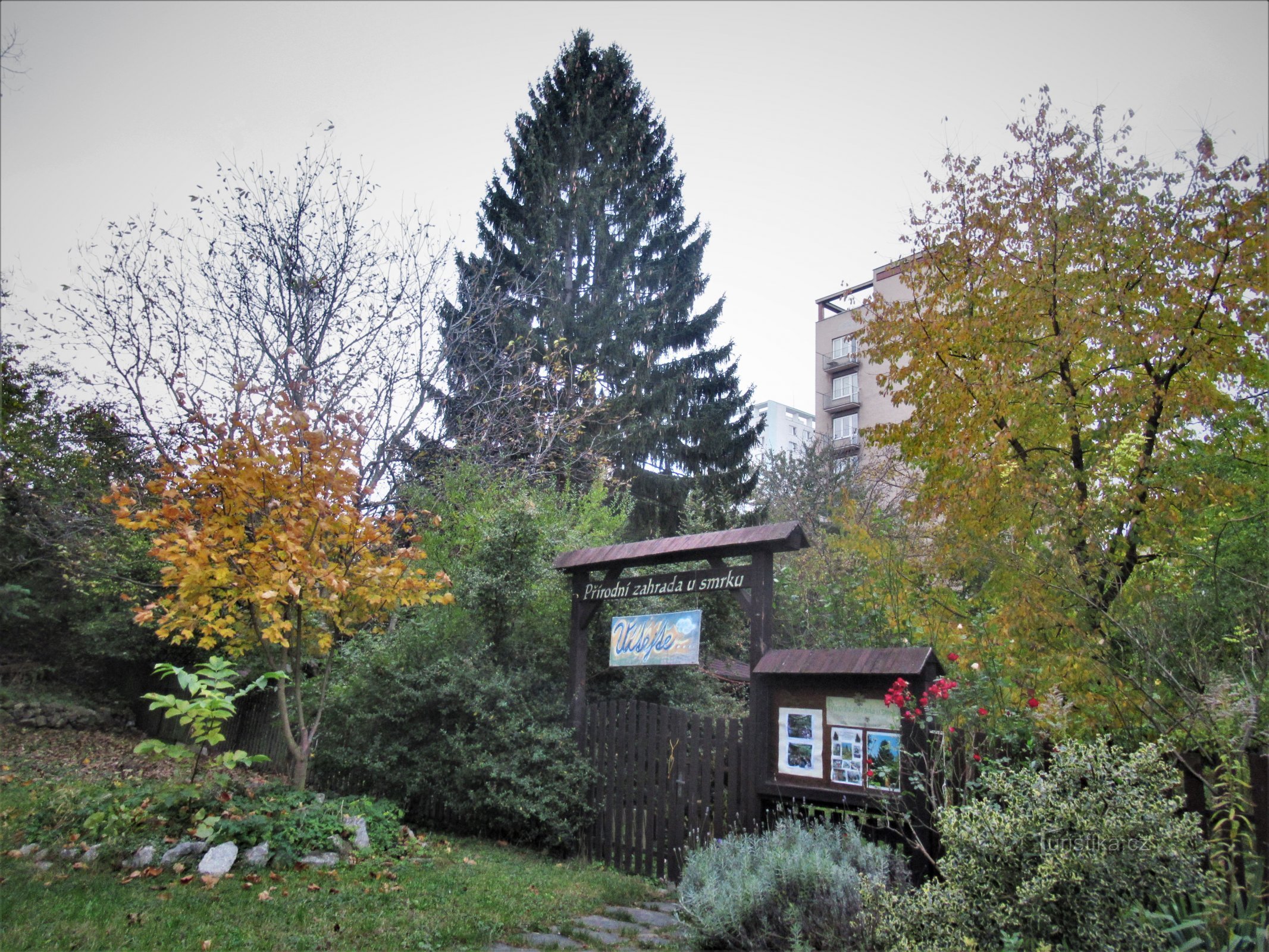 Entrance to the garden