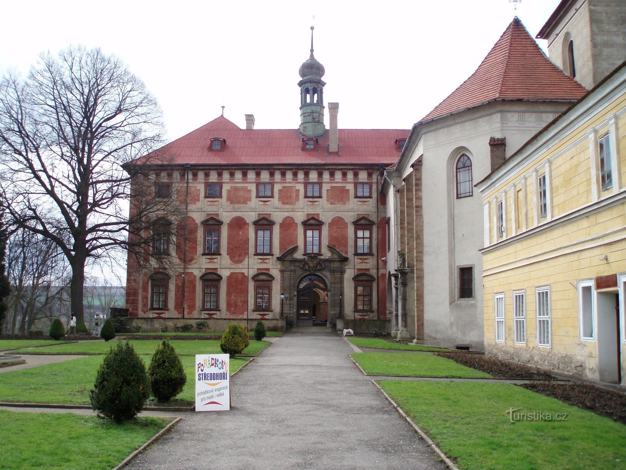 Entrada para o castelo