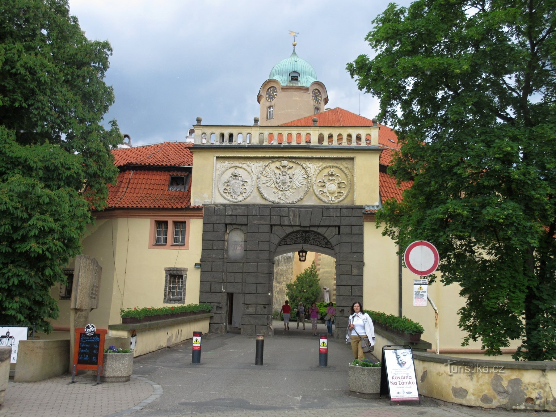 Entrance to the castle