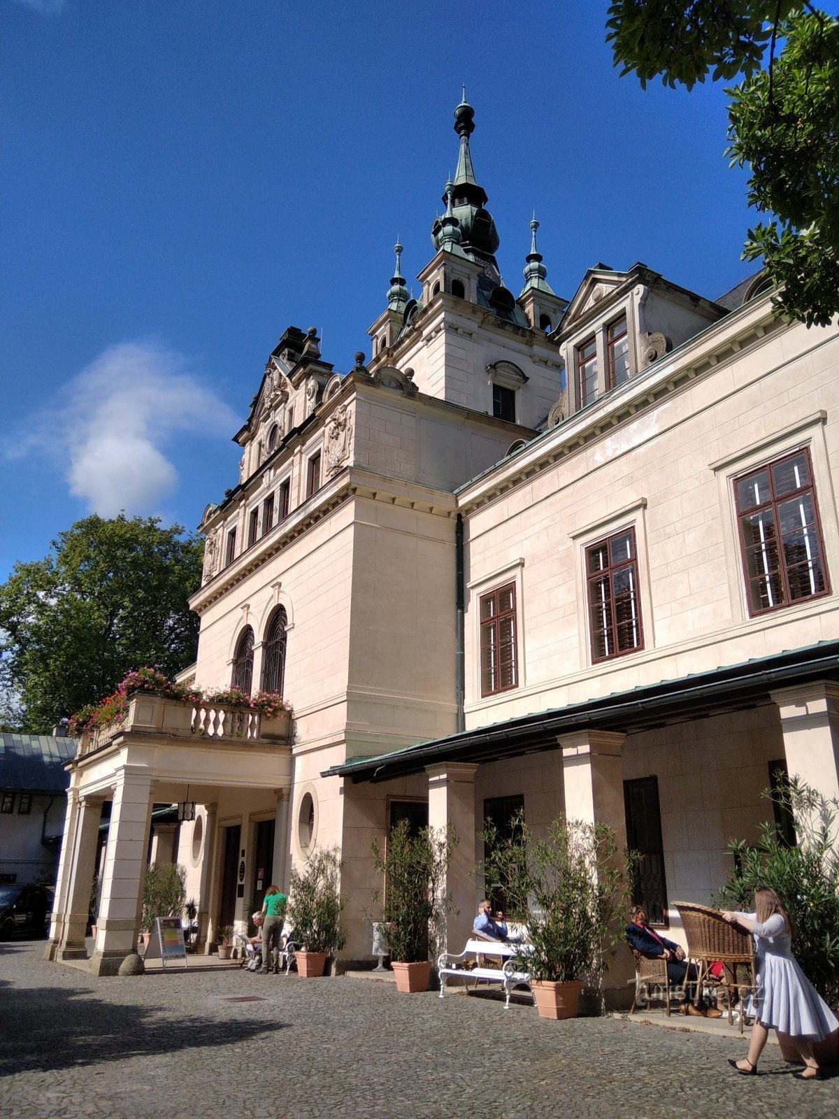 Entrance to the castle