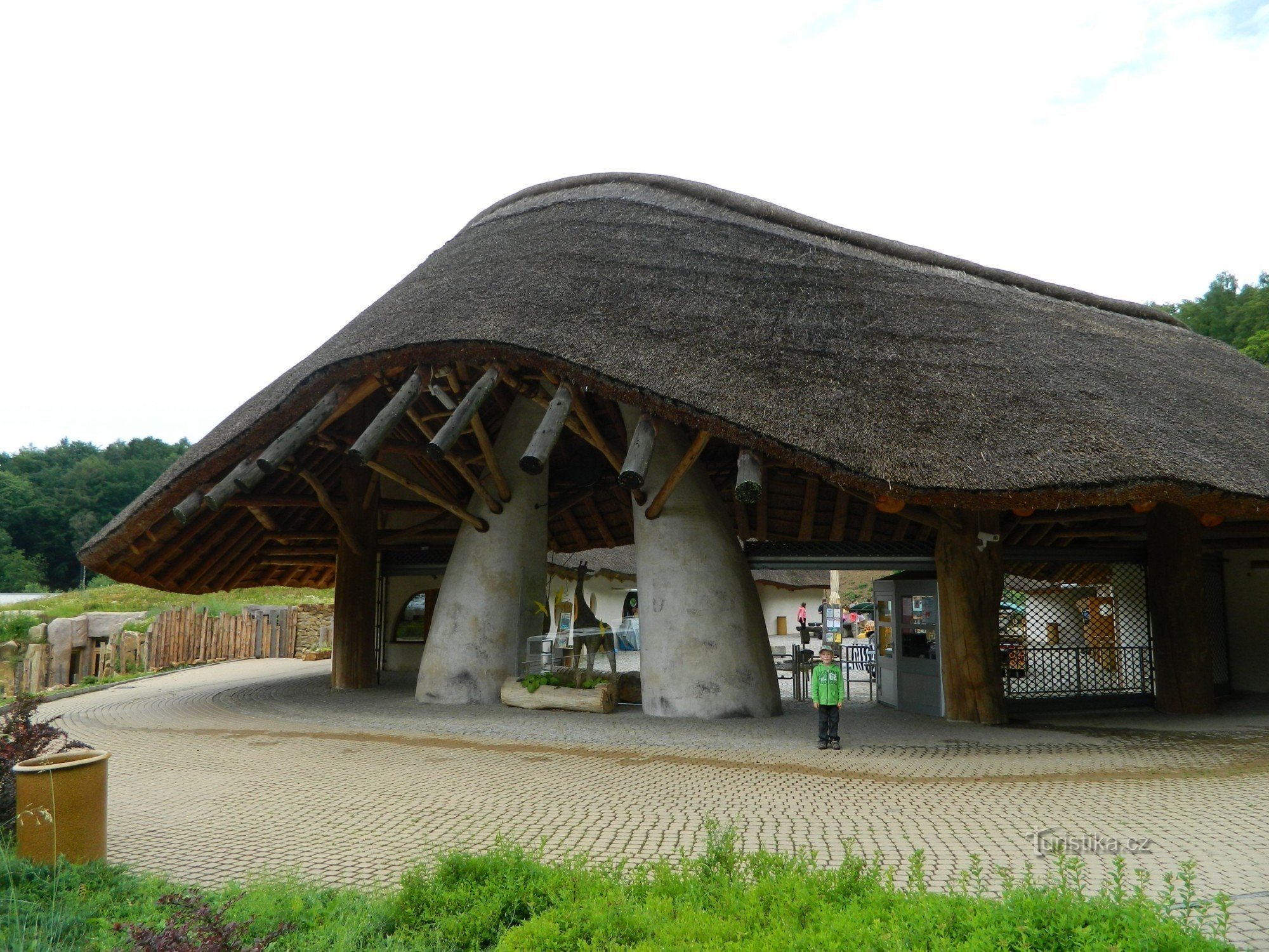 entrance to the ZOO
