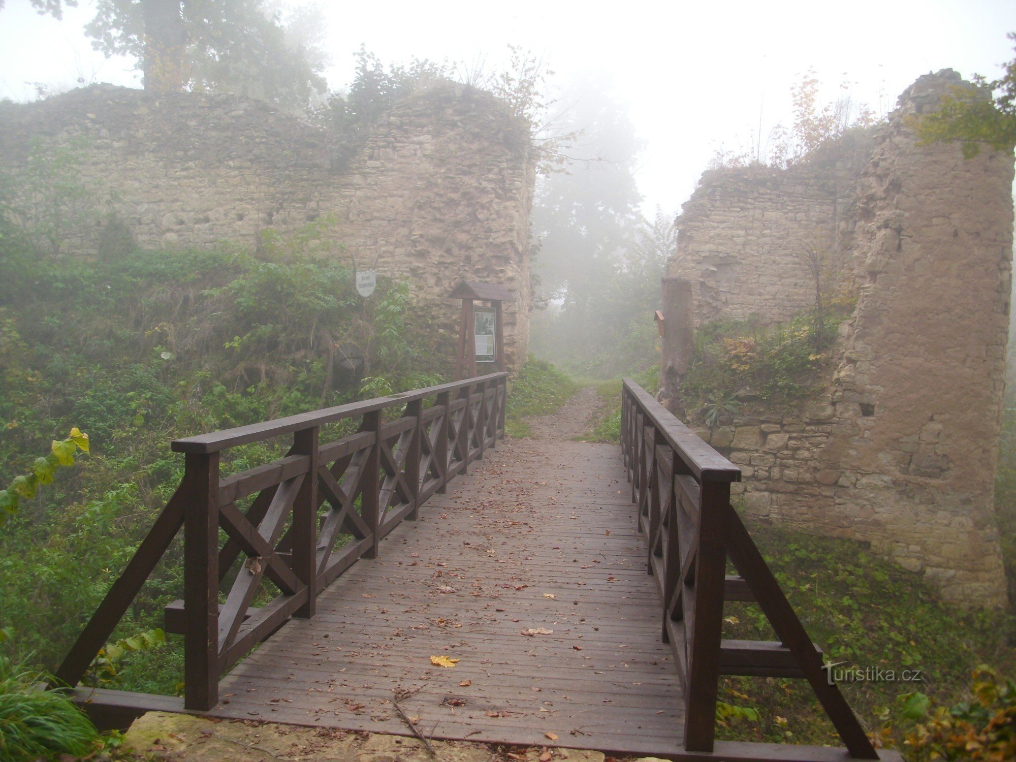 entrada para o castelo