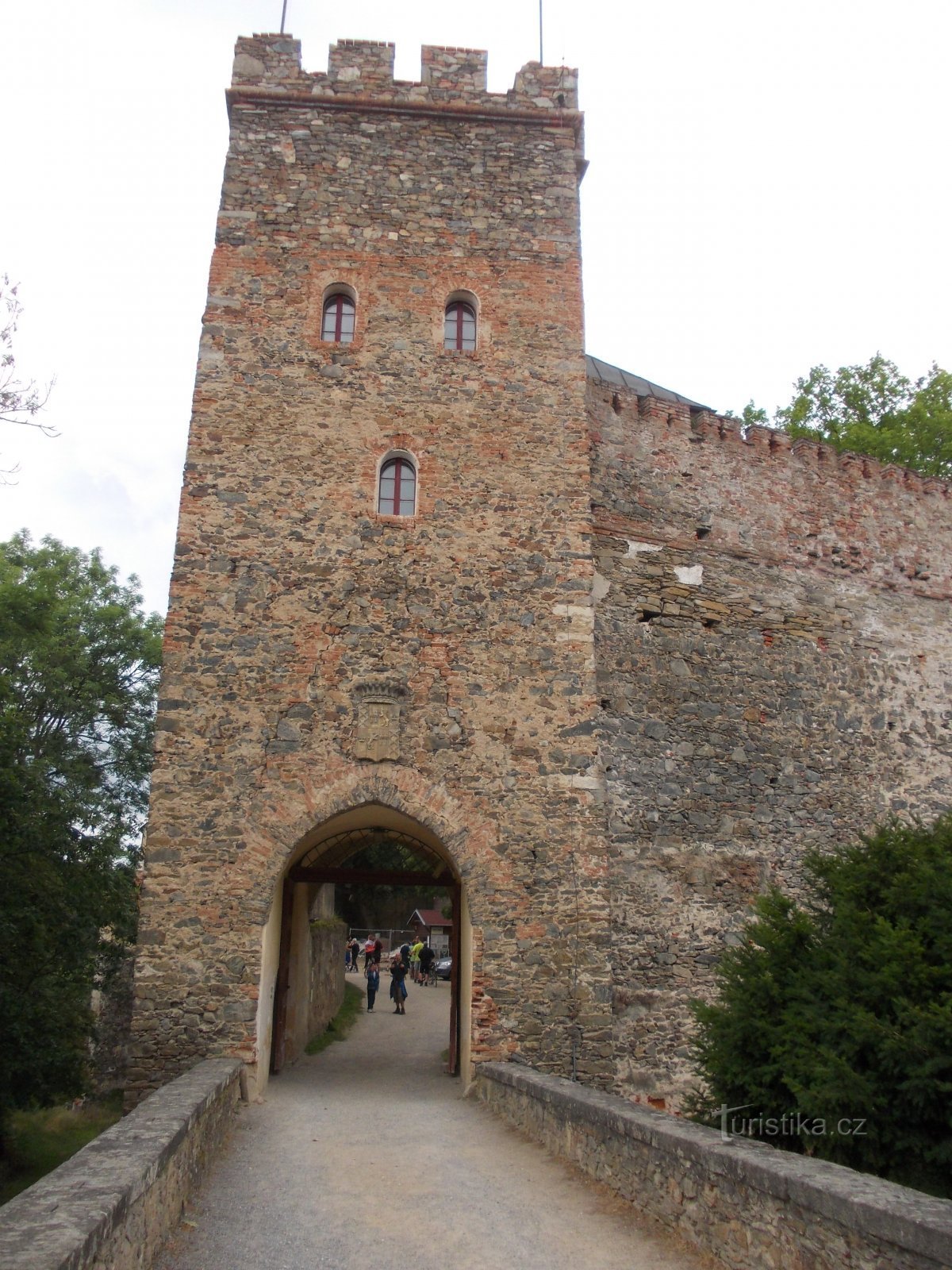 portón de entrada