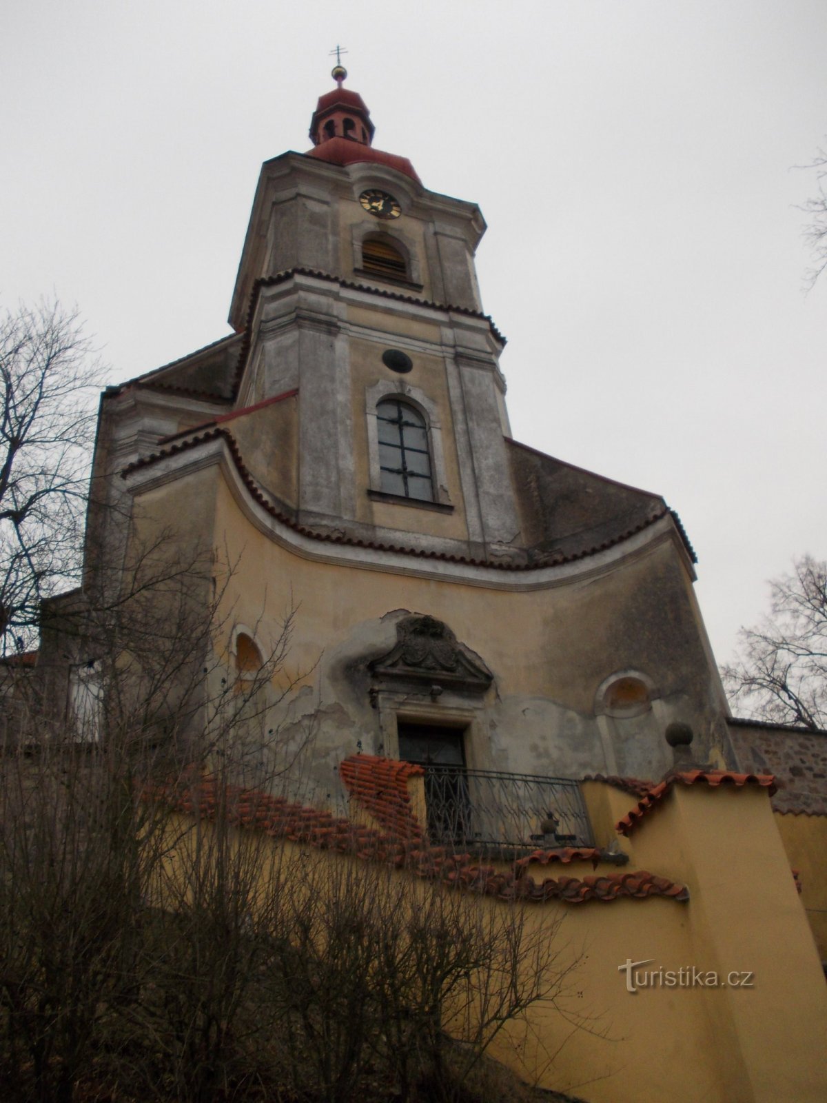 partie d'entrée de l'église