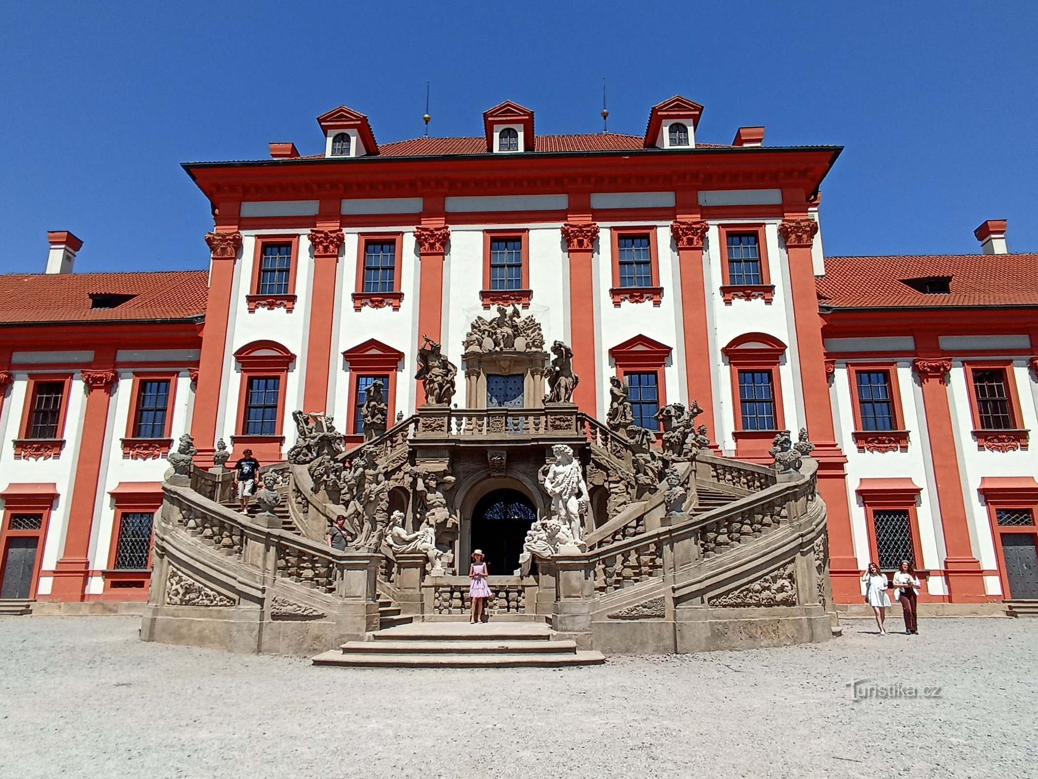 partie d'entrée du château