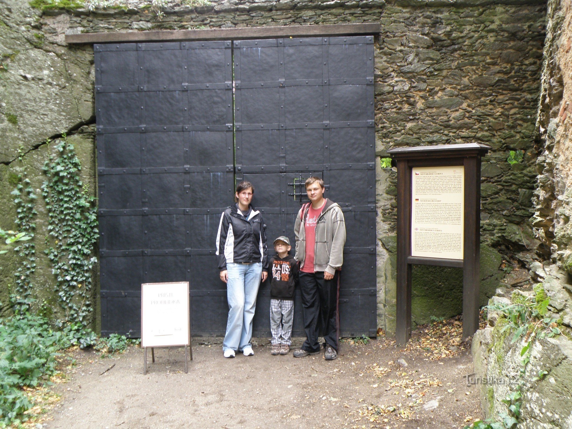 portón de entrada