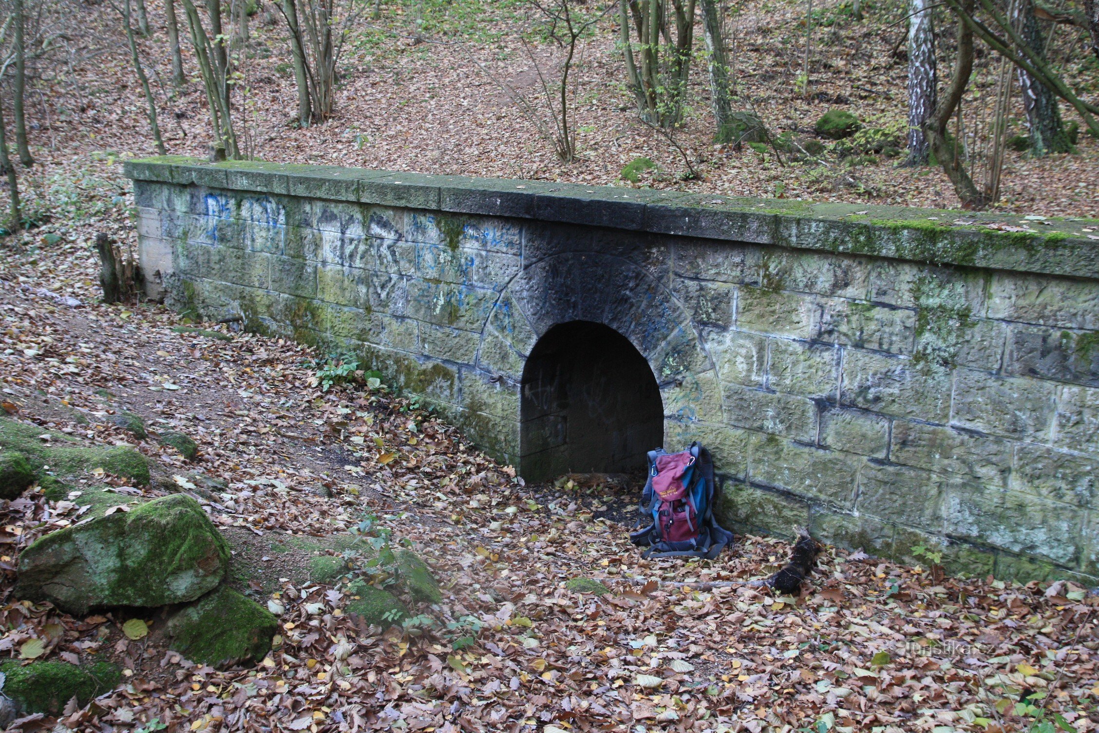 Zugangspass auf der Westseite