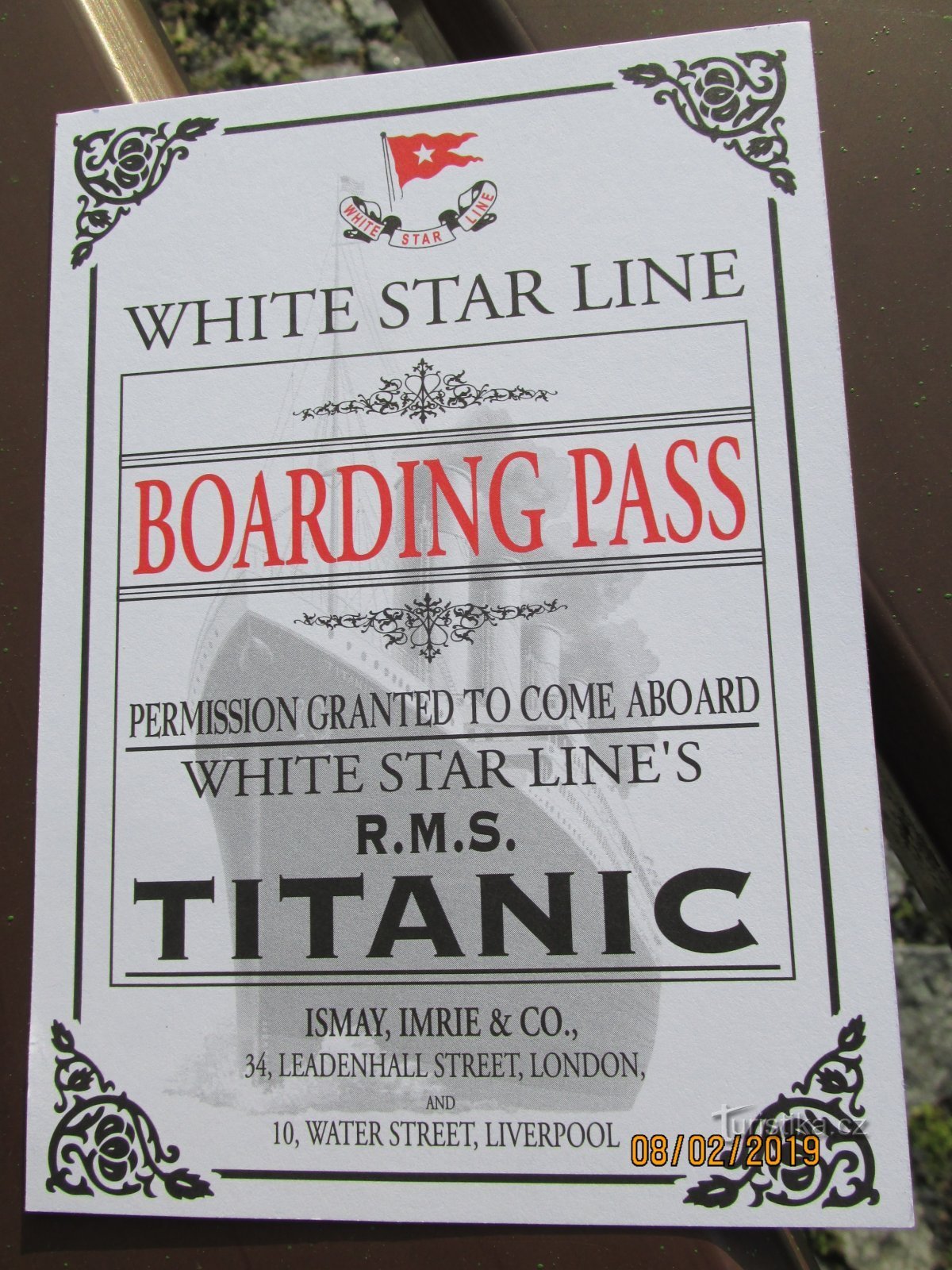 Sube a bordo del legendario Titanic