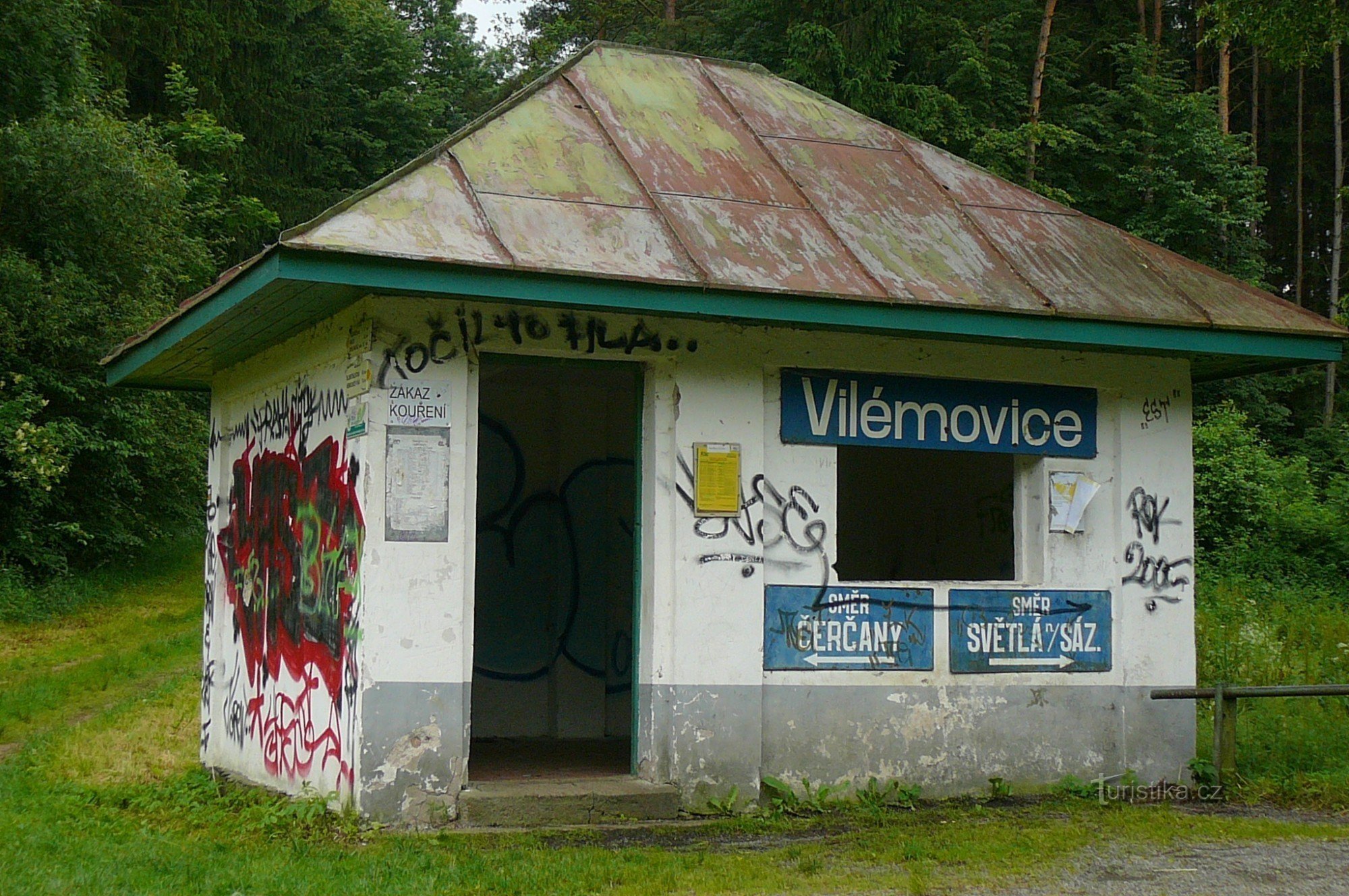 Punto di partenza per il viaggio alla stazione ferroviaria di Sunny Bay - Vilémovice