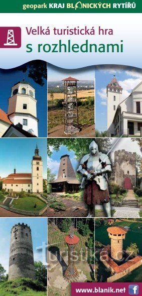 Go to the lookout points of the Region of Blanické rytířů with the Great Tourist Game with Lookouts