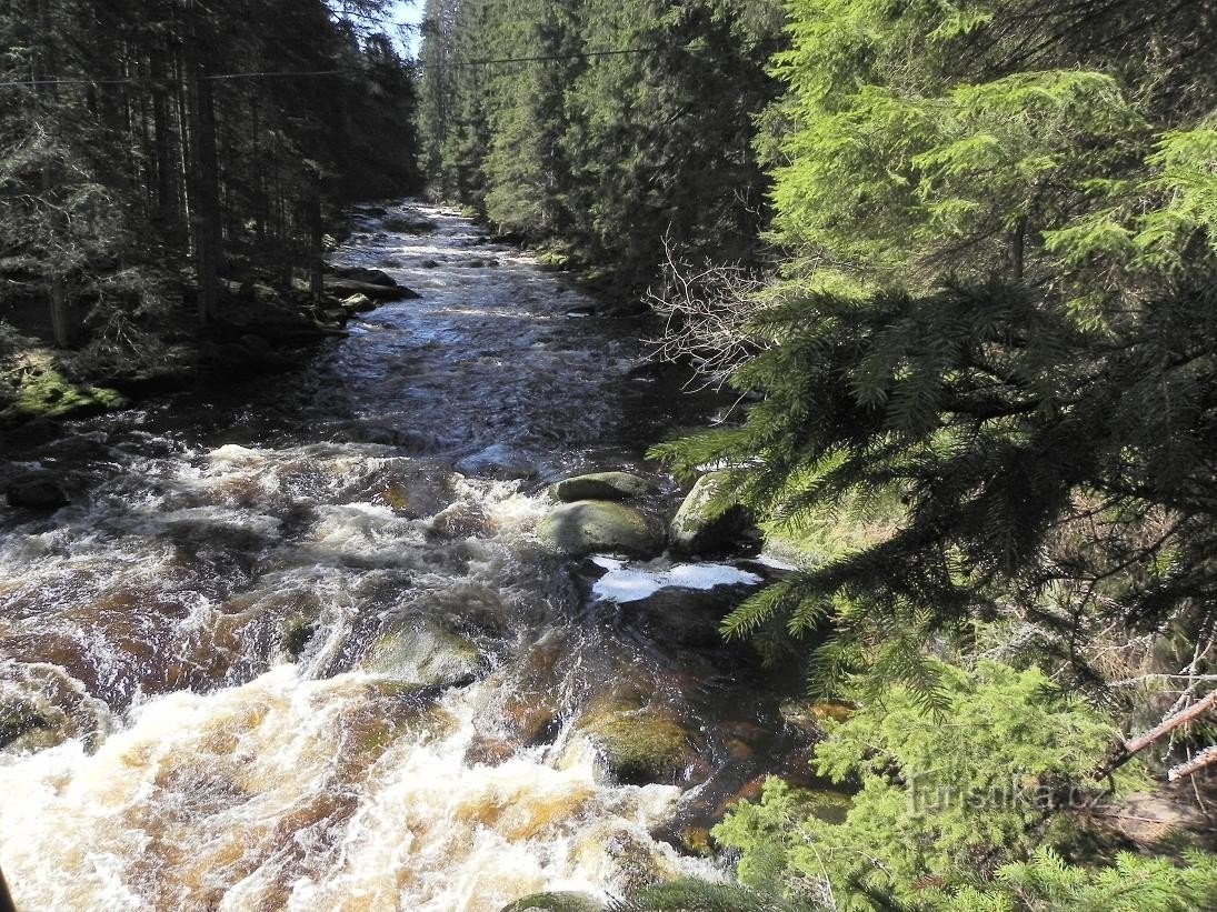 Vidra, kilátás a Klostermann hídról