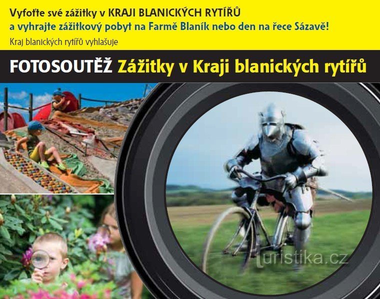 Nous annonçons le concours photo Expériences au pays des chevaliers de Blanice