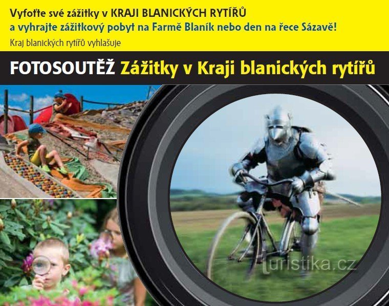 Vyhlašujeme fotosoutěž Zážitky v Kraji blanických rytířů