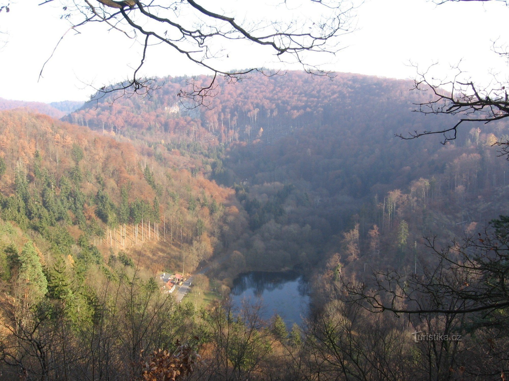 View of the valley