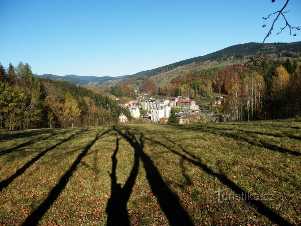 Udsigt over Úpa-dalen