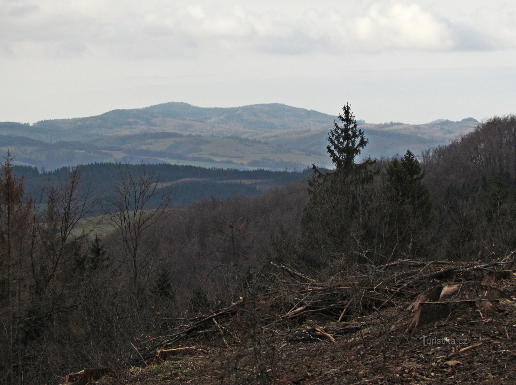 widok na Vizovice