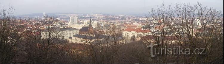 udsigt over byens centrum