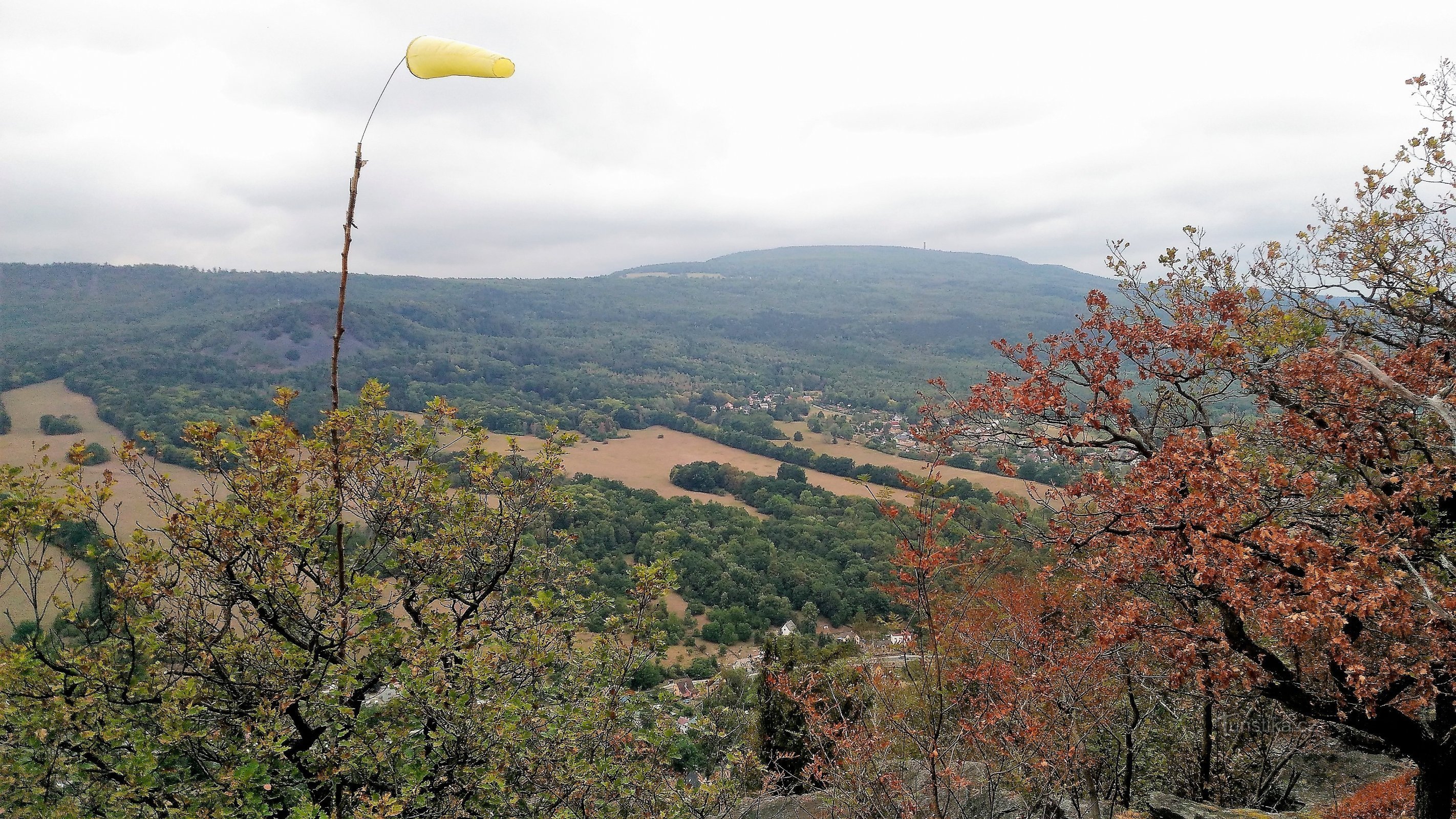 uitzicht op Děčínský Sněžník