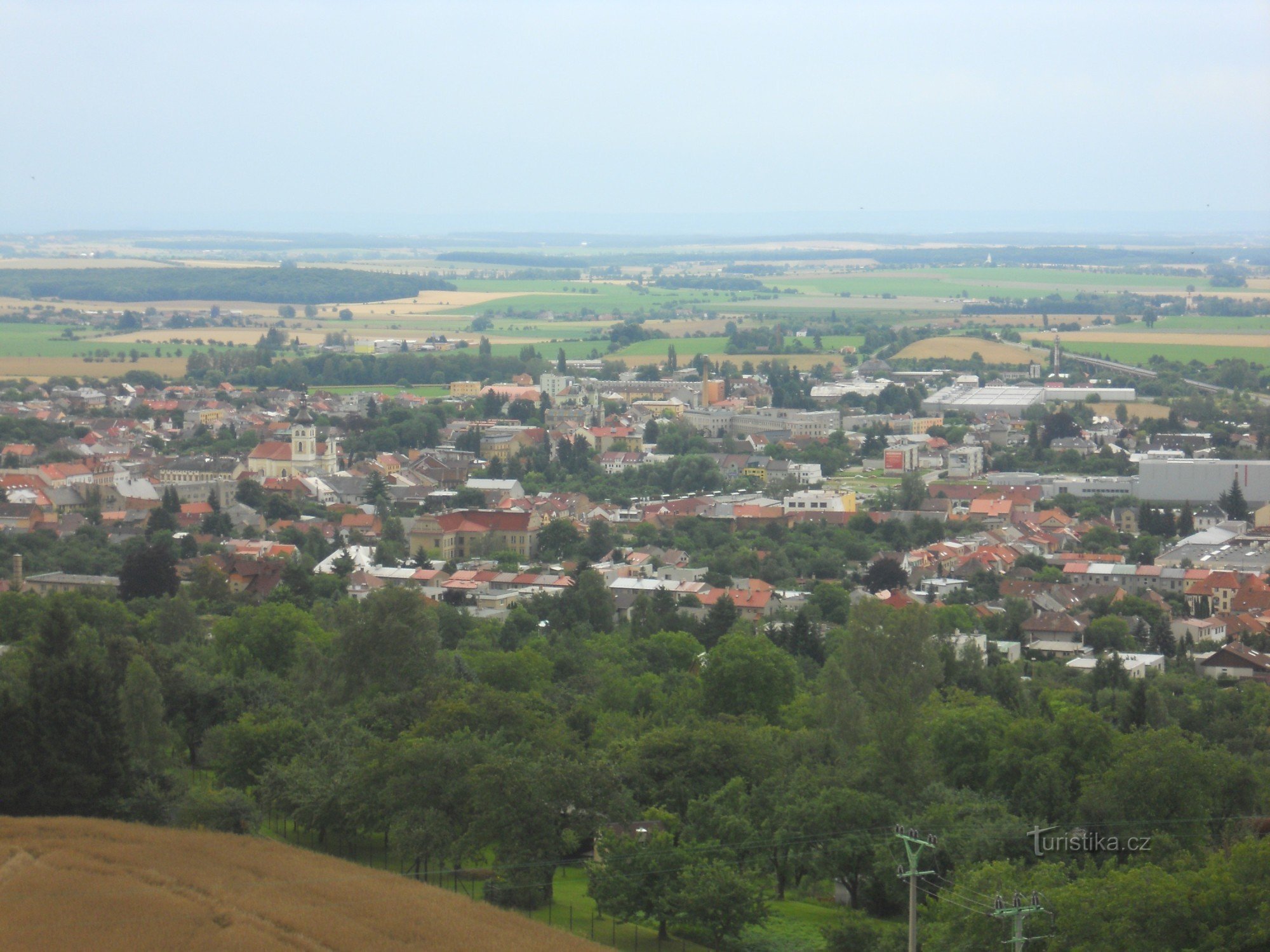 Udsigt over Hořice.