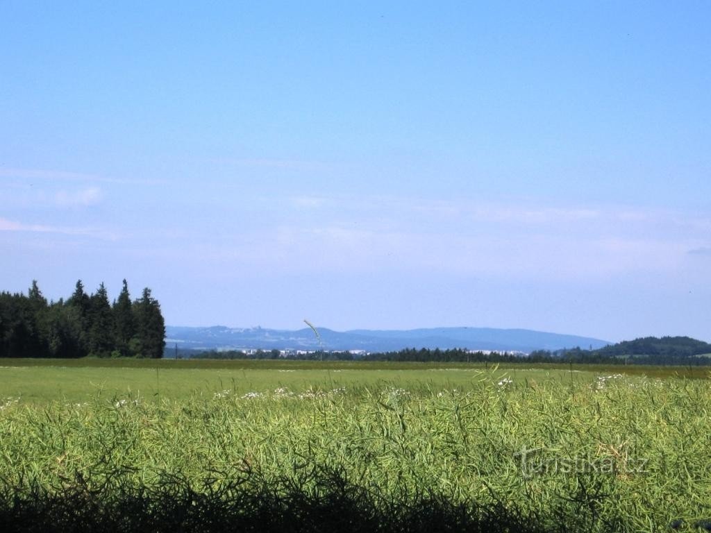 panoramica del castello di Lipnice