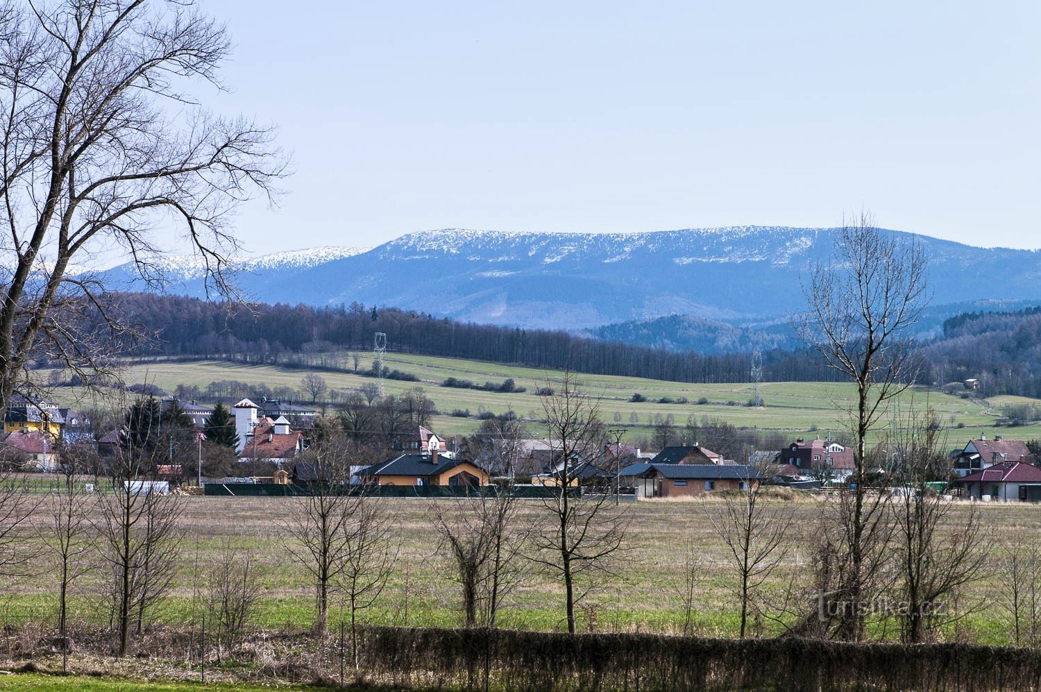 Widok na grzbiet